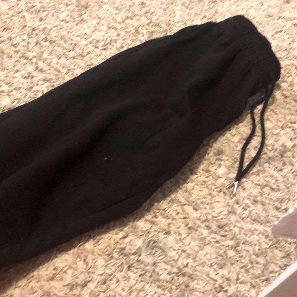 Black joggers